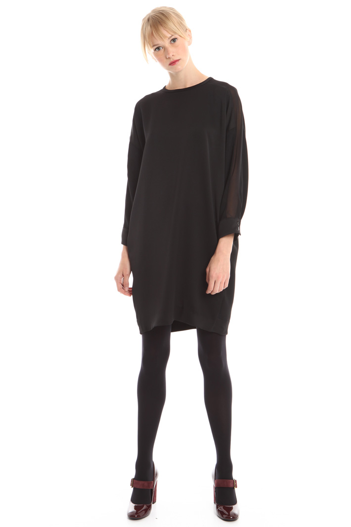 Abito a sacco in crepe Fashion Market Abito a sacco in crepe Fashion Market