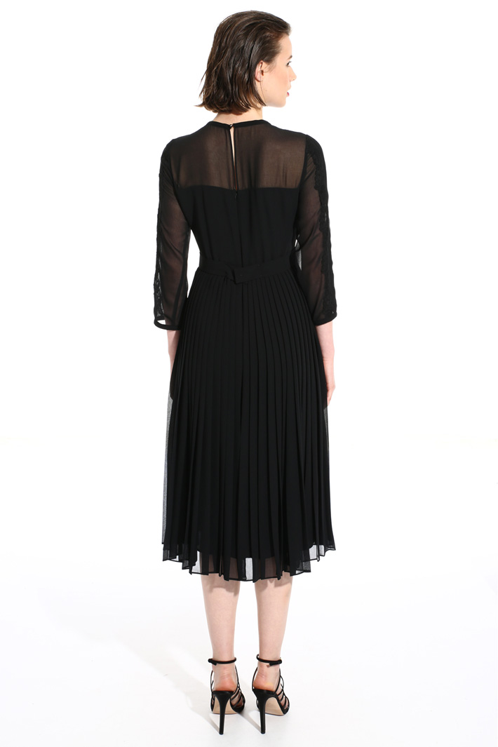 Abito midi in georgette Fashion Market Abito midi in georgette Fashion Market