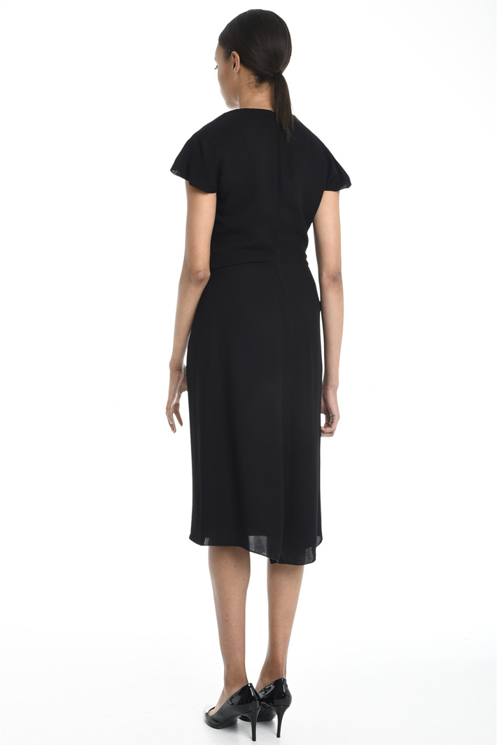 Abito longuette in georgette Fashion Market Abito longuette in georgette Fashion Market