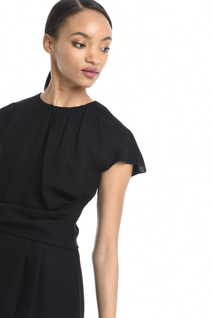 Abito longuette in georgette Fashion Market Abito longuette in georgette Fashion Market