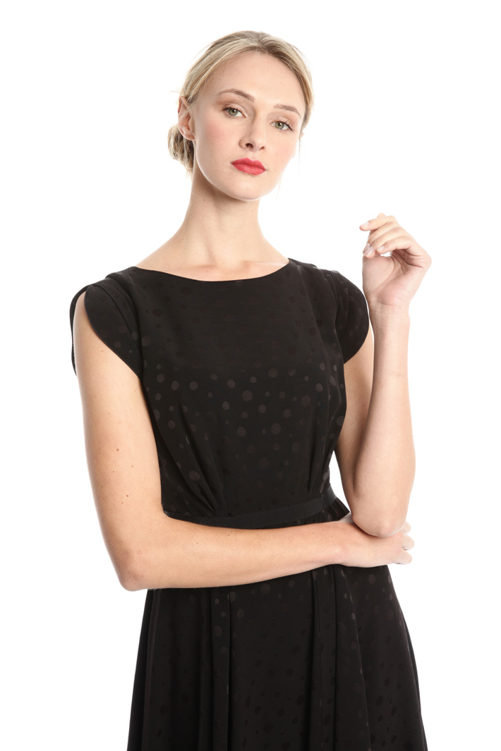 Abito jacquard svasato Fashion Market Abito jacquard svasato Fashion Market