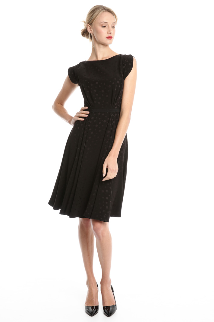 Abito jacquard svasato Fashion Market Abito jacquard svasato Fashion Market