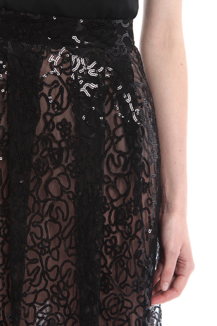 Gonna in tulle e paillettes Fashion Market Gonna in tulle e paillettes Fashion Market