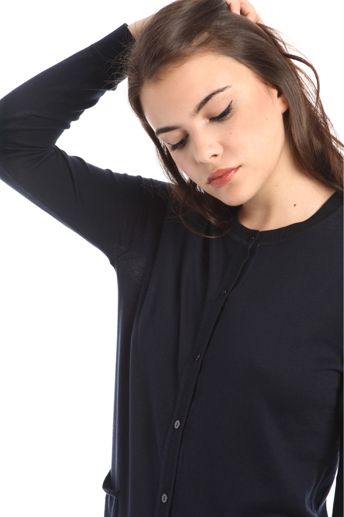 Cardigan in seta e cotone Fashion Market Cardigan in seta e cotone Fashion Market