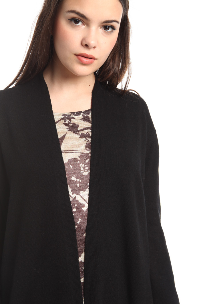 Cardigan lungo con pompon Fashion Market Cardigan lungo con pompon Fashion Market