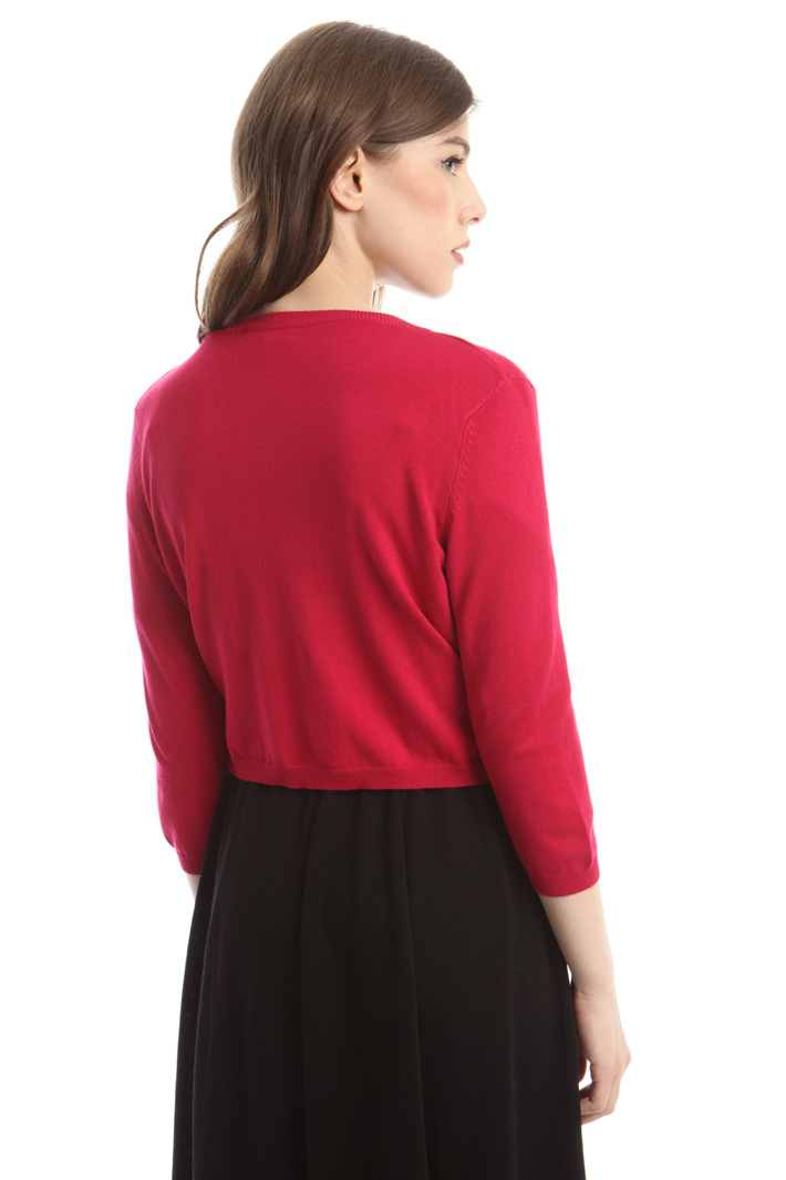 Cardigan cropped con fiocco Fashion Market Cardigan cropped con fiocco Fashion Market
