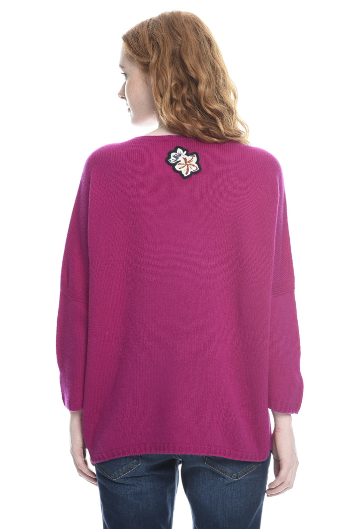 Maglia over con applicazioni Maglia over con applicazioni