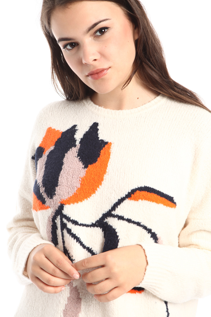 Maglia intarsio multicolor Fashion Market Maglia intarsio multicolor Fashion Market