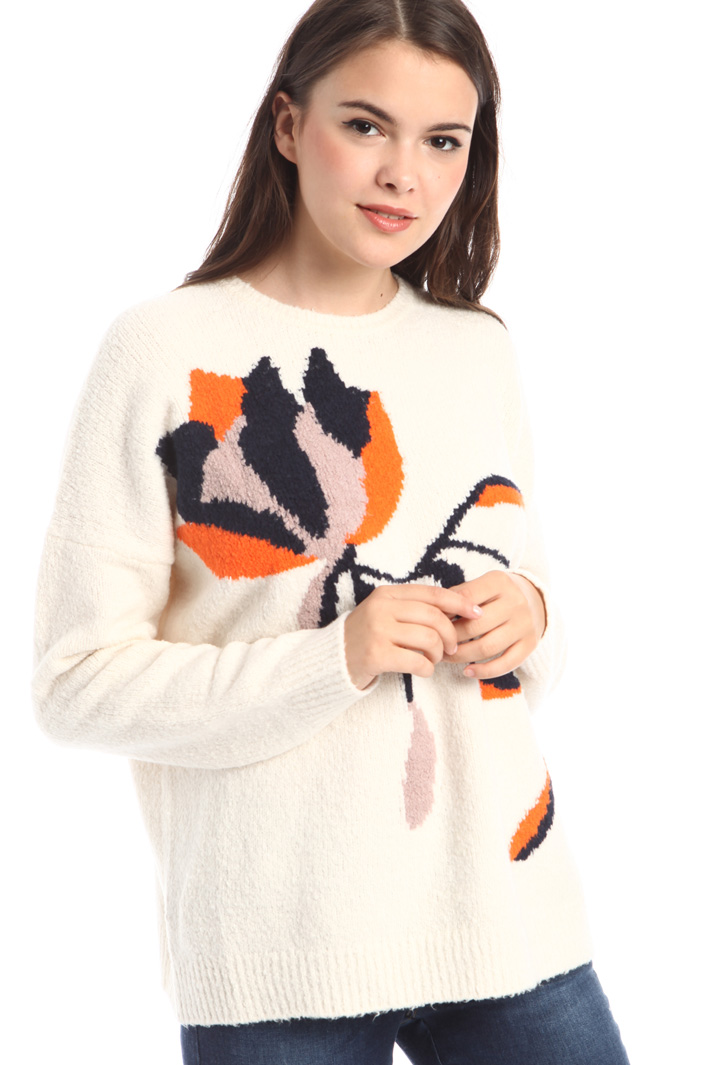 Maglia intarsio multicolor Fashion Market Maglia intarsio multicolor Fashion Market