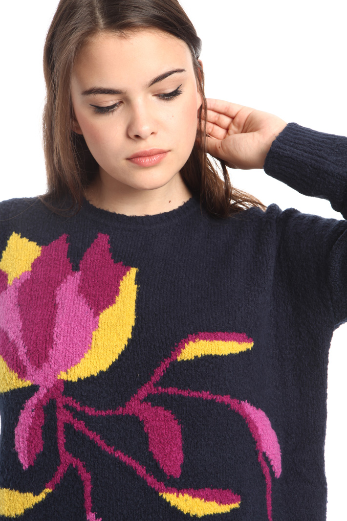 Maglia intarsio multicolor Fashion Market Maglia intarsio multicolor Fashion Market