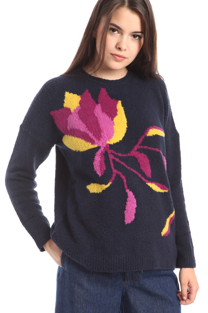 Maglia intarsio multicolor Fashion Market Maglia intarsio multicolor Fashion Market