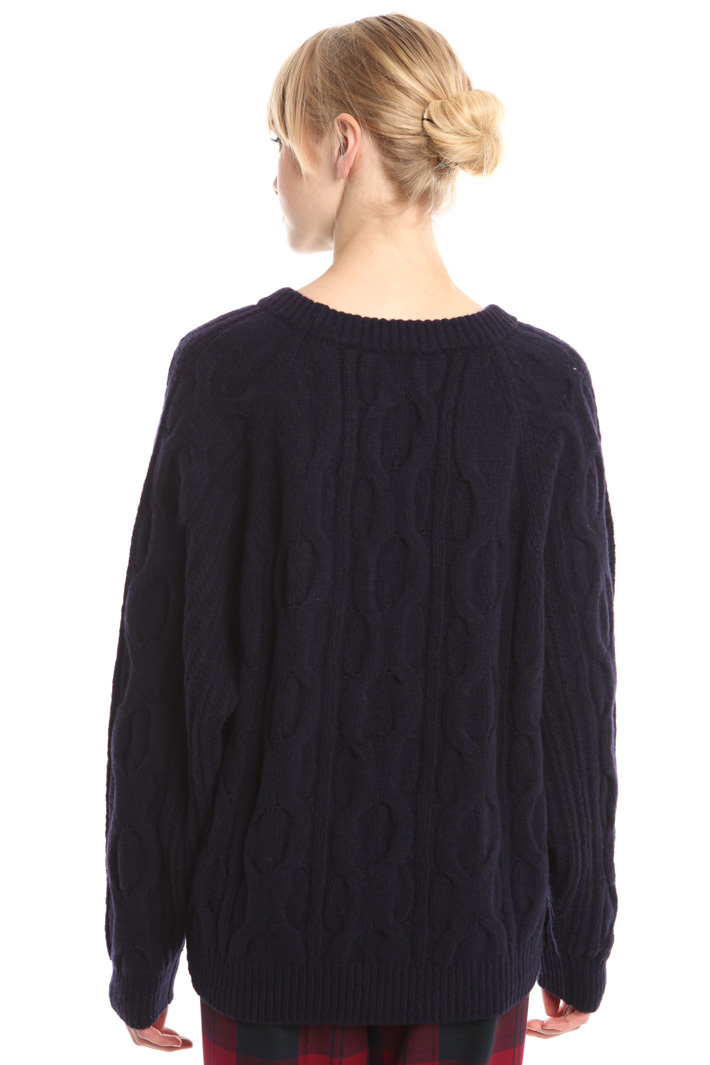 Maglia operata a trecce Fashion Market Maglia operata a trecce Fashion Market