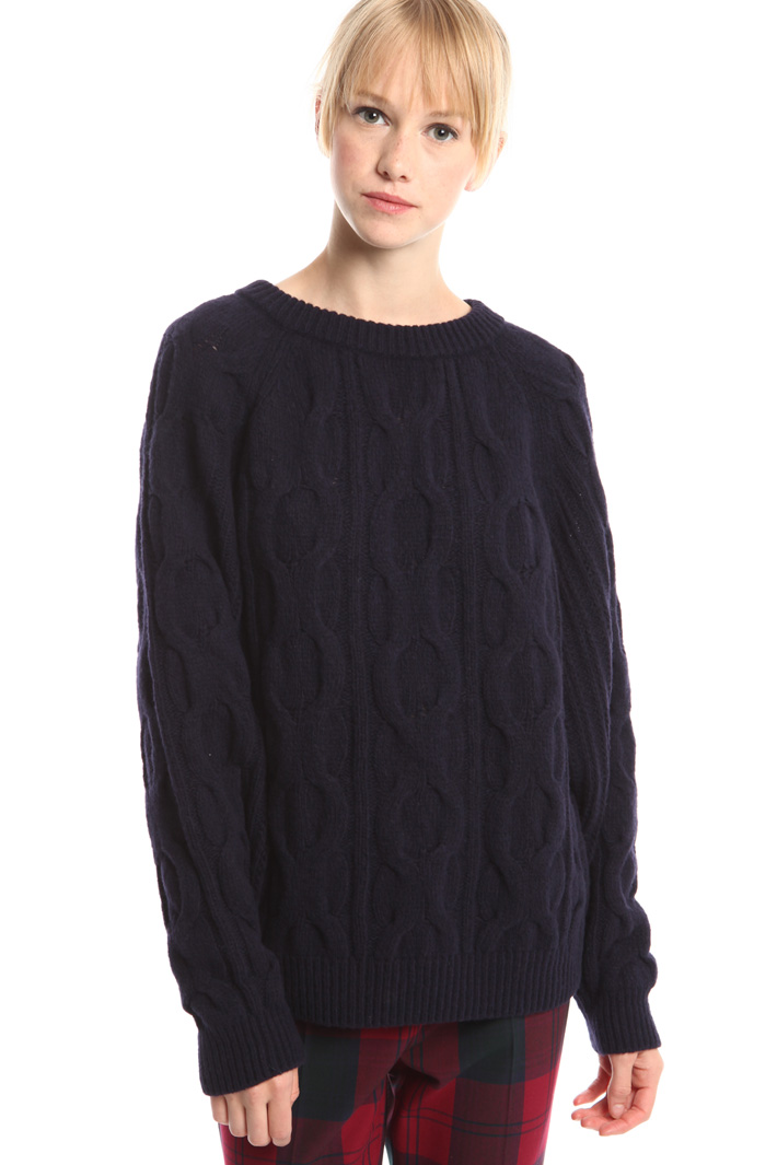 Maglia operata a trecce Fashion Market Maglia operata a trecce Fashion Market