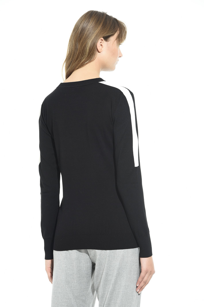 Maglia leggera con applicazione Fashion Market Maglia leggera con applicazione Fashion Market