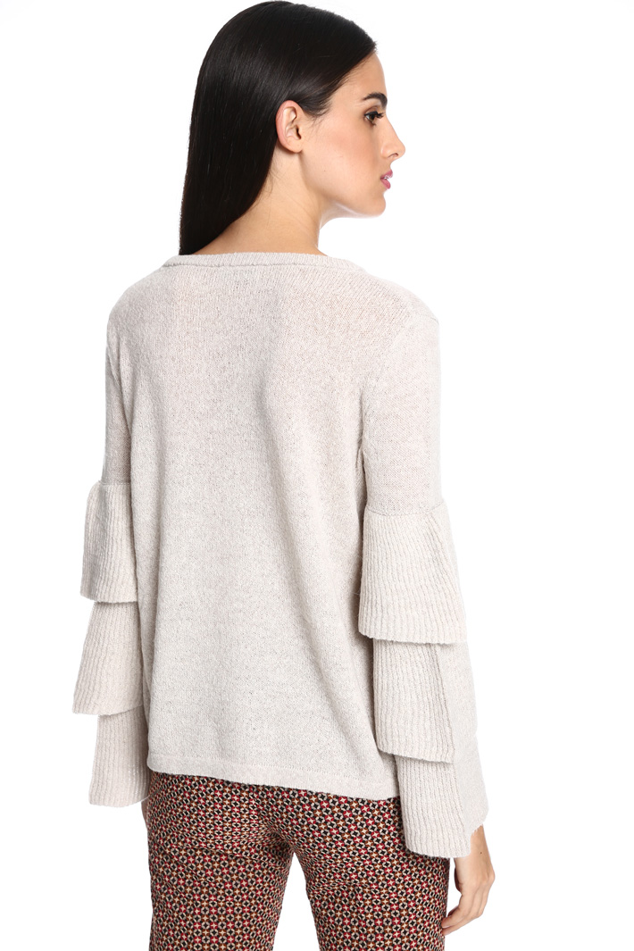 Maglia con maniche a balze Fashion Market Maglia con maniche a balze Fashion Market