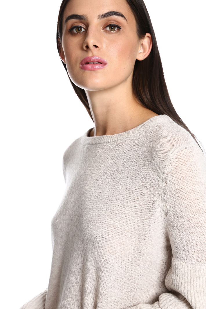 Maglia con maniche a balze Fashion Market Maglia con maniche a balze Fashion Market