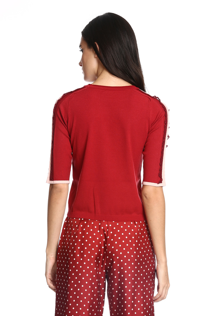 Maglia con ruches lamé Fashion Market Maglia con ruches lamé Fashion Market