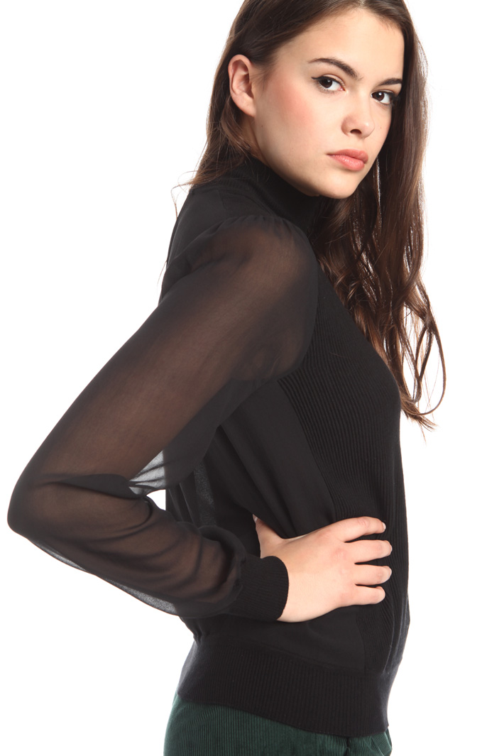 Maglia con trasparenze Fashion Market Maglia con trasparenze Fashion Market