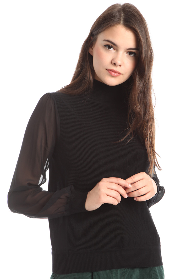 Maglia con trasparenze Fashion Market Maglia con trasparenze Fashion Market