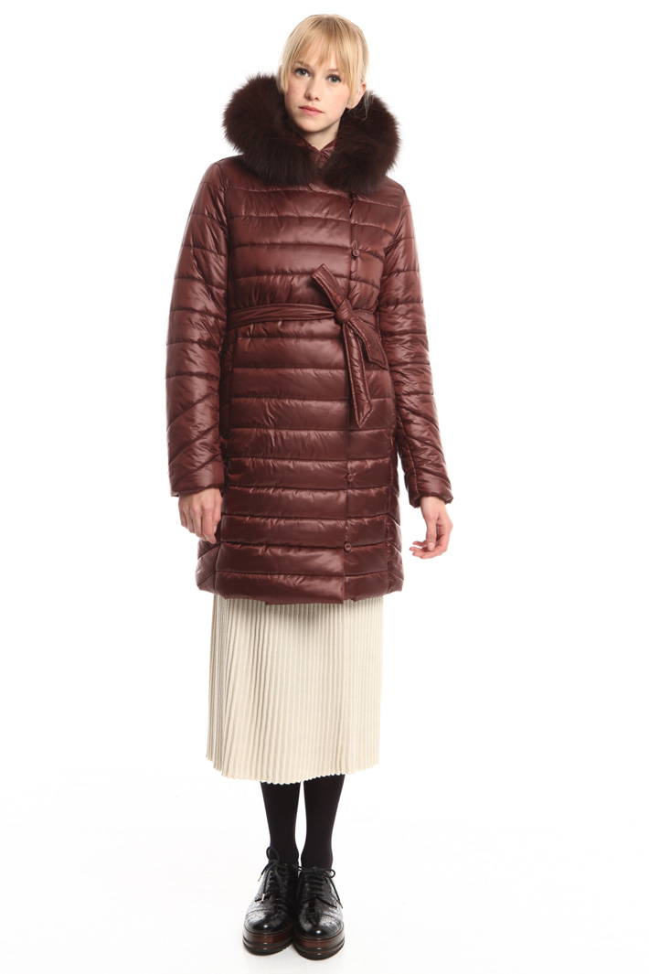 Imbottito con bordo in pelliccia Fashion Market Imbottito con bordo in pelliccia Fashion Market