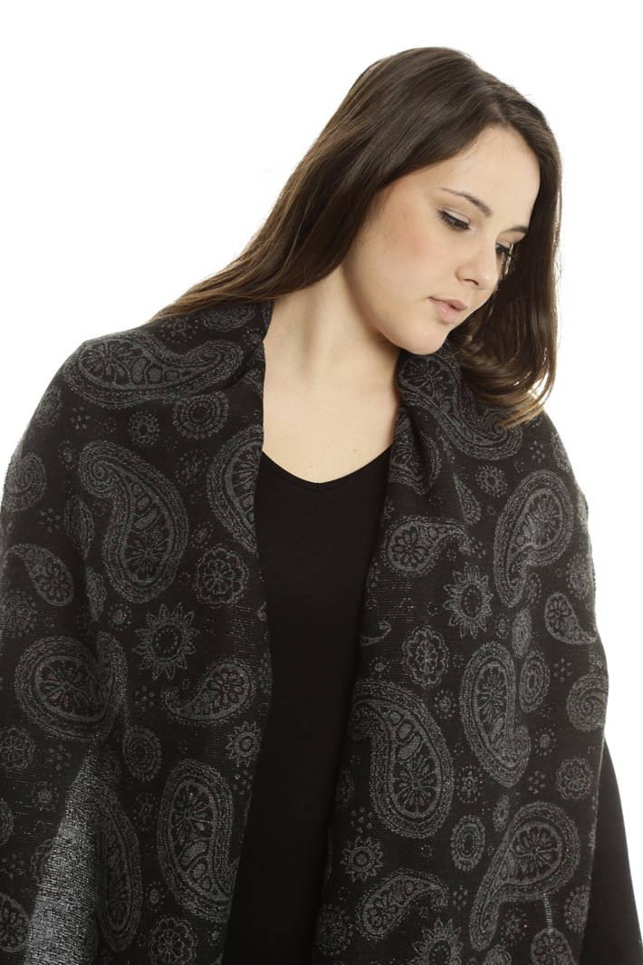 Sciarpa jacquard lurex Fashion Market Sciarpa jacquard lurex Fashion Market