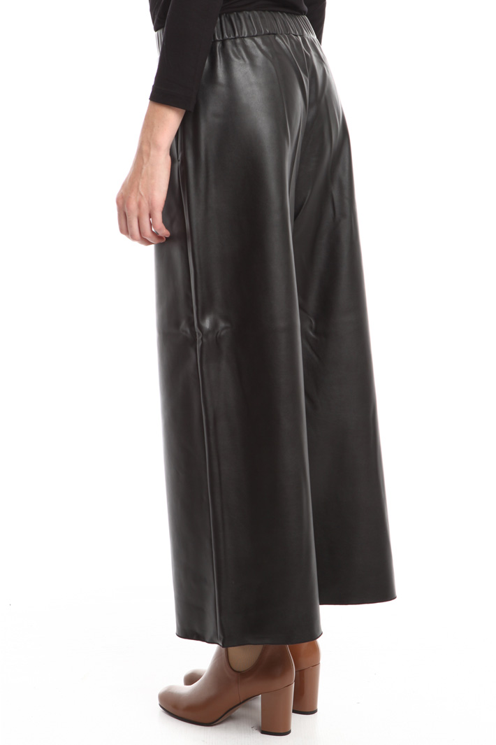 Pantalone cropped spalmato Fashion Market Pantalone cropped spalmato Fashion Market
