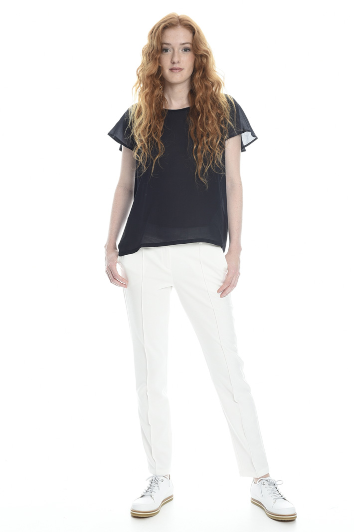 Top in crepe de chine Fashion Market Top in crepe de chine Fashion Market