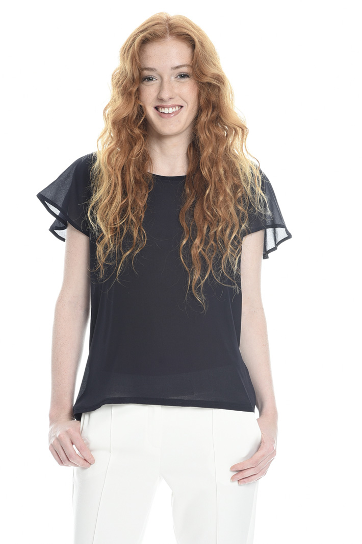 Top in crepe de chine Fashion Market Top in crepe de chine Fashion Market