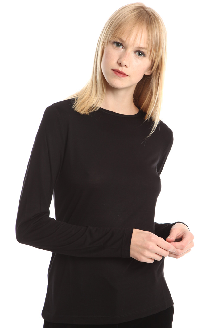 T-shirt in jersey di viscosa Fashion Market T-shirt in jersey di viscosa Fashion Market