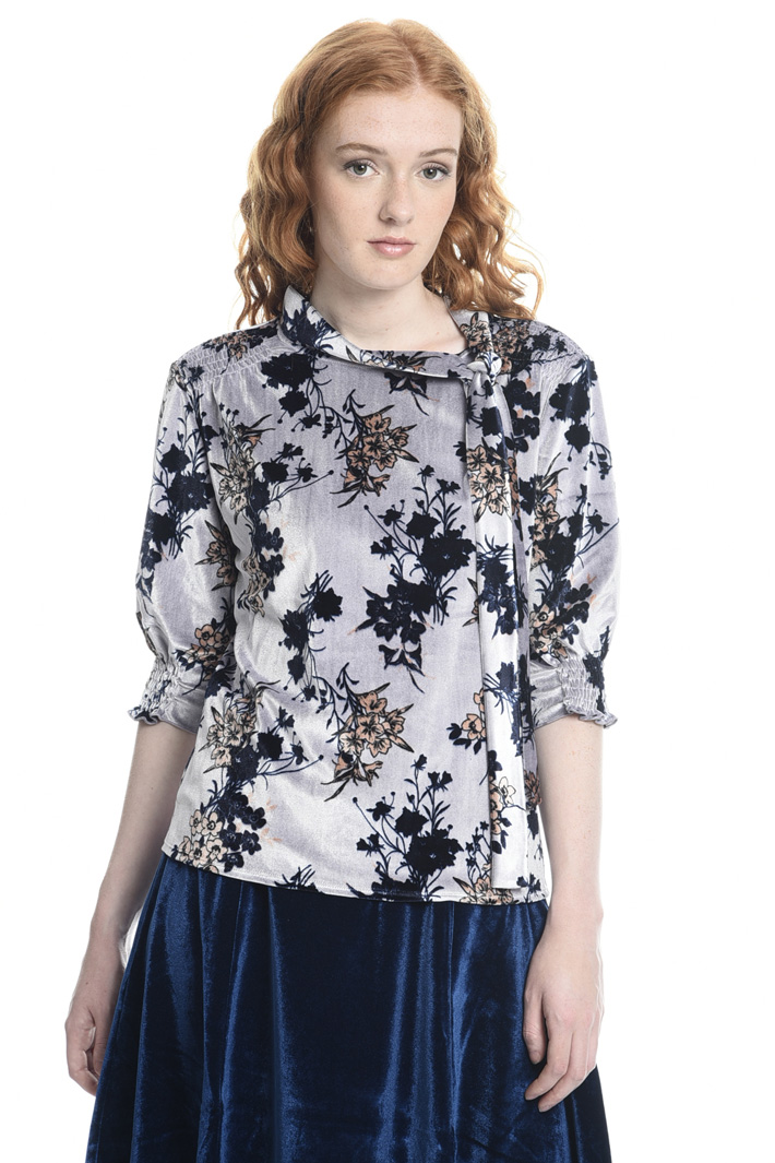 Top in jersey di velluto Fashion Market Top in jersey di velluto Fashion Market