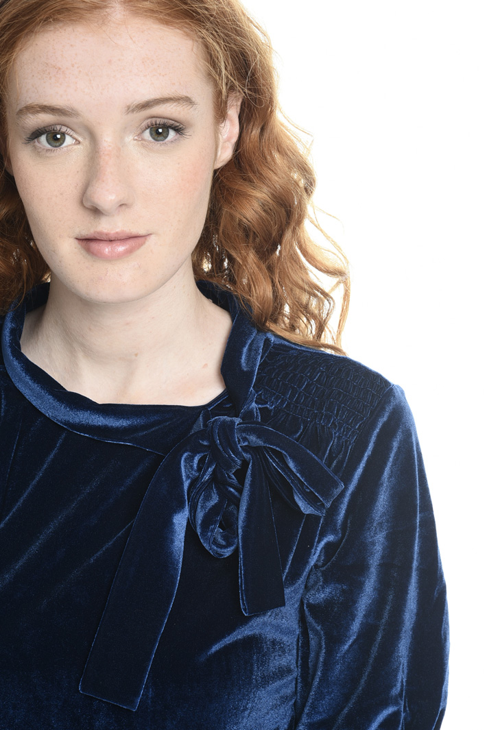 Top in jersey di velluto Fashion Market Top in jersey di velluto Fashion Market