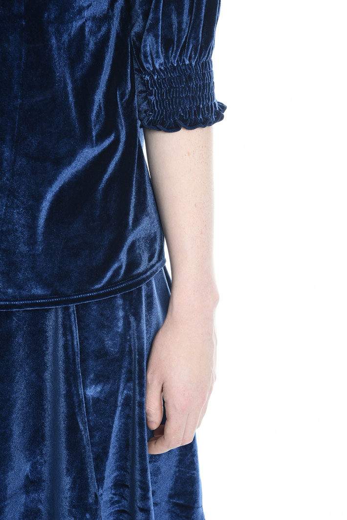 Top in jersey di velluto Fashion Market Top in jersey di velluto Fashion Market