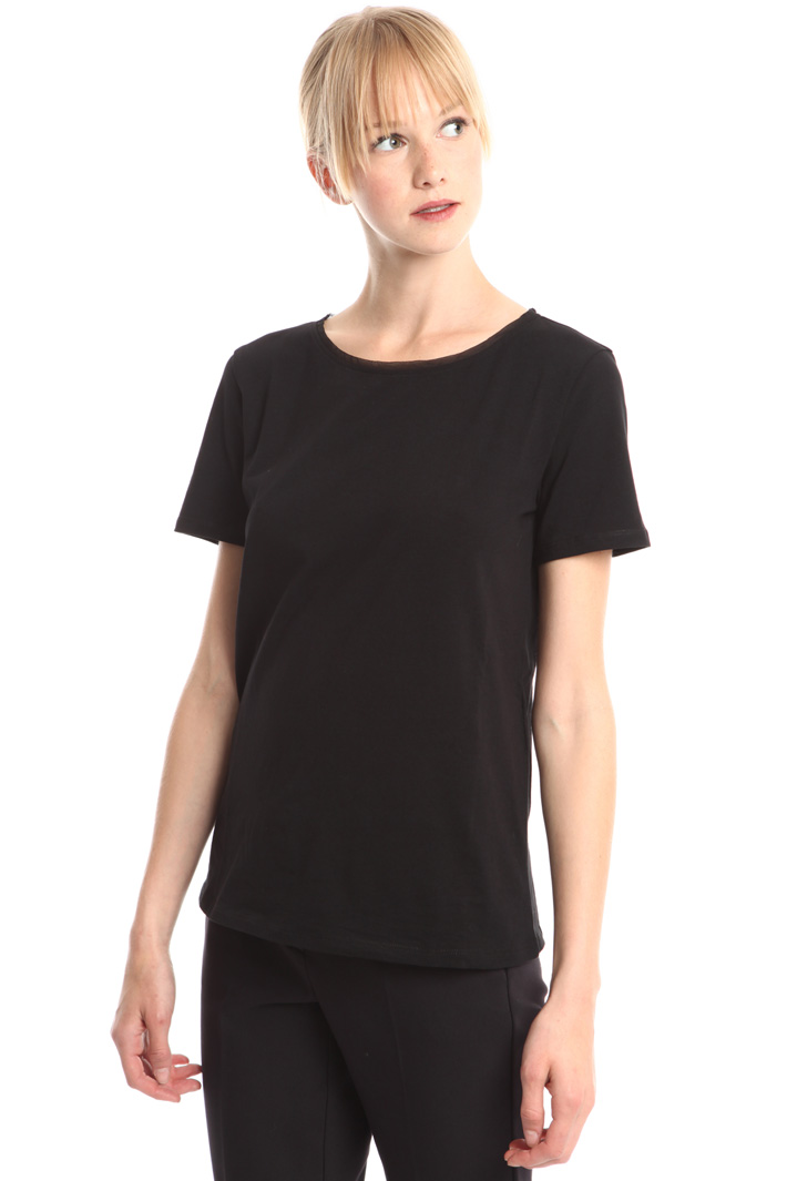 T-shirt in jersey di cotone Fashion Market T-shirt in jersey di cotone Fashion Market