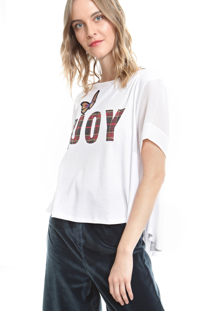 T-shirt boxy con stampa Fashion Market T-shirt boxy con stampa Fashion Market