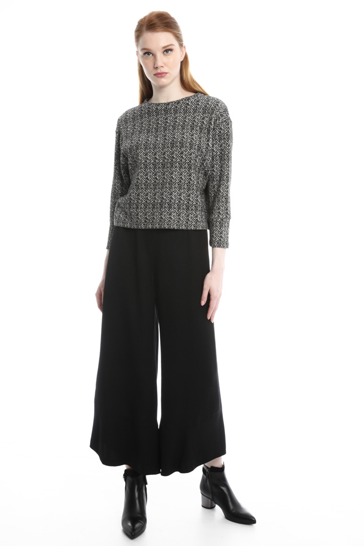 Maglia in jersey jacquard Fashion Market Maglia in jersey jacquard Fashion Market