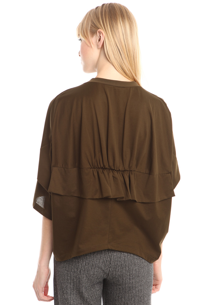 Top boxy con balza Fashion Market Top boxy con balza Fashion Market