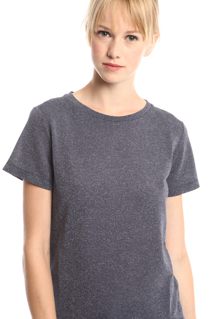 T-shirt in viscosa lurex Fashion Market T-shirt in viscosa lurex Fashion Market