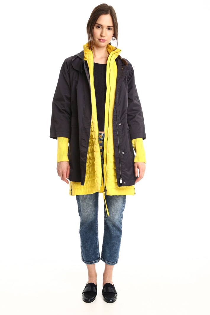 Parka con imbottito abbinato Fashion Market Parka con imbottito abbinato Fashion Market