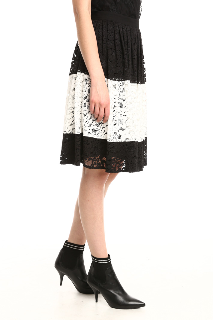 Gonna color-block in pizzo Fashion Market Gonna color-block in pizzo Fashion Market