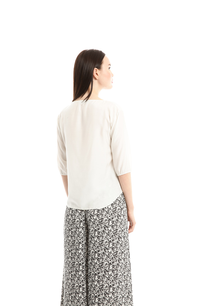 Blusa in voile di misto seta Fashion Market Blusa in voile di misto seta Fashion Market