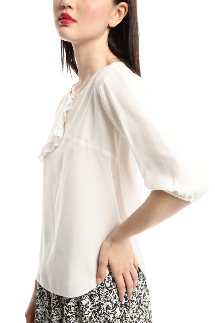 Blusa in voile di misto seta Fashion Market Blusa in voile di misto seta Fashion Market