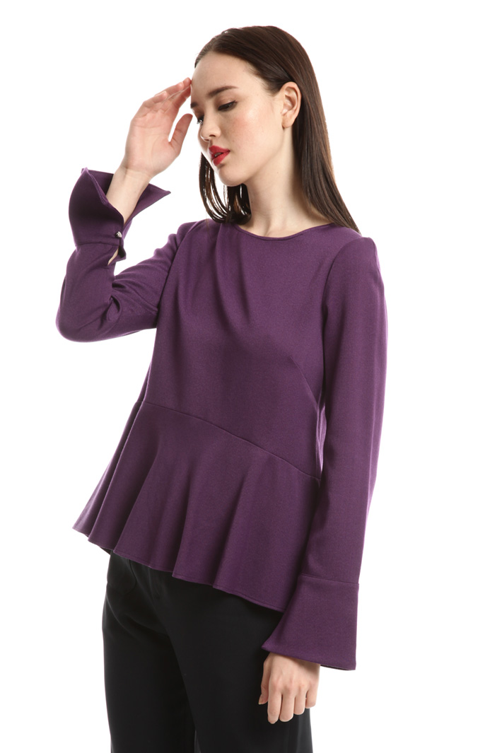 Blusa con fondo a pieghe Fashion Market Blusa con fondo a pieghe Fashion Market