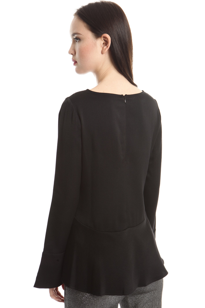 Blusa con fondo a pieghe Fashion Market Blusa con fondo a pieghe Fashion Market