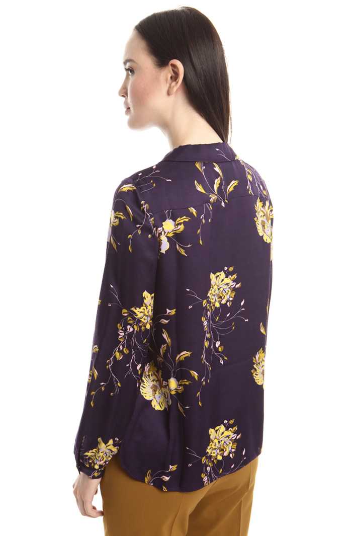 Blusa in raso di viscosa Fashion Market Blusa in raso di viscosa Fashion Market