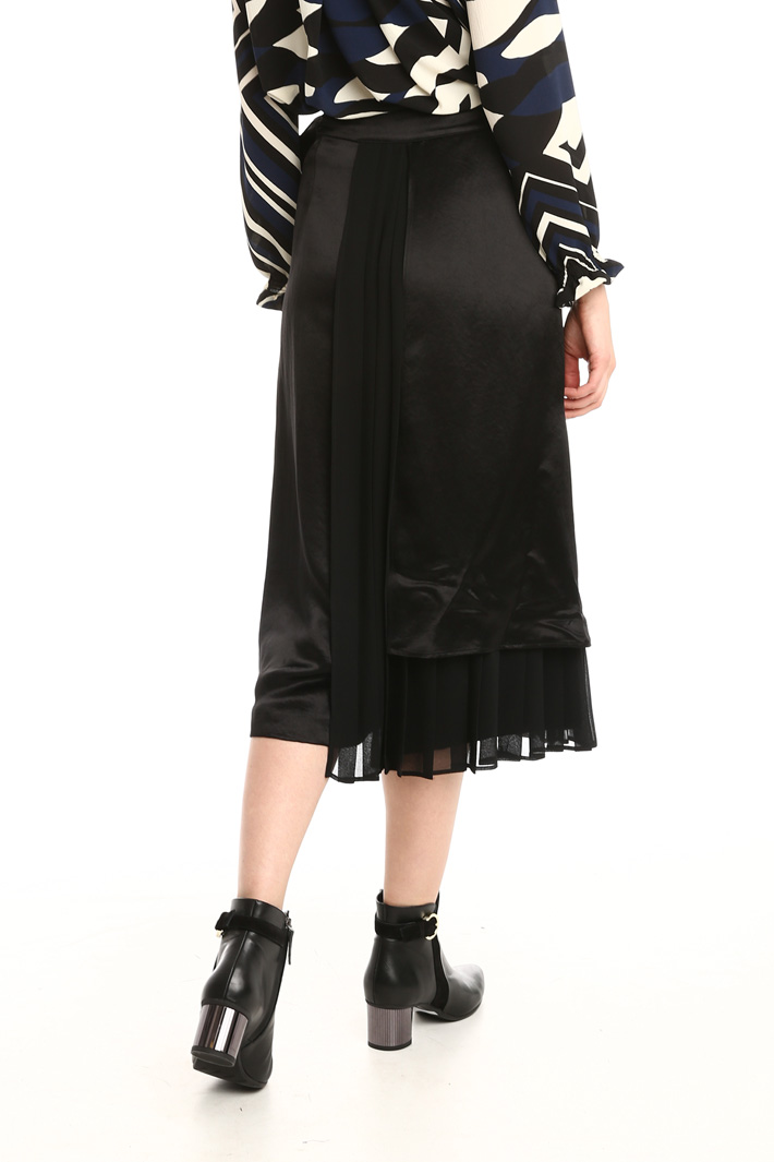 Gonna pantalone in raso fluido Fashion Market Gonna pantalone in raso fluido Fashion Market