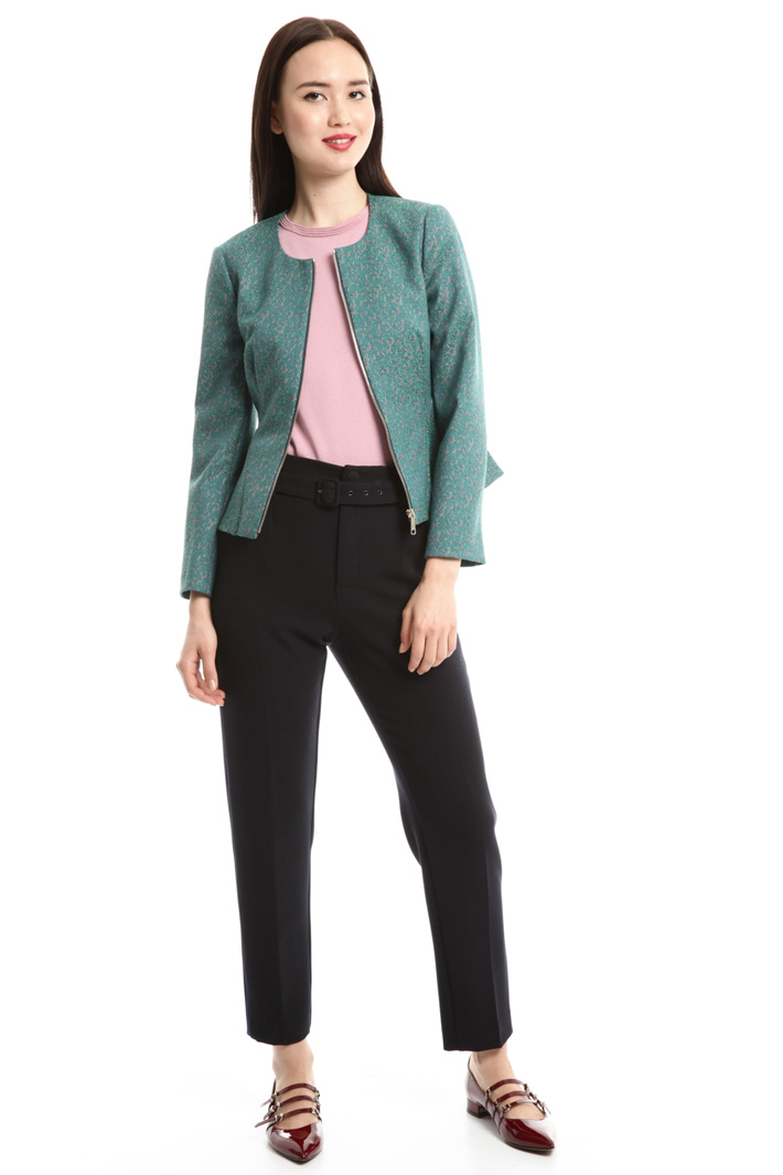 Pantalone in sablé stretch Fashion Market Pantalone in sablé stretch Fashion Market