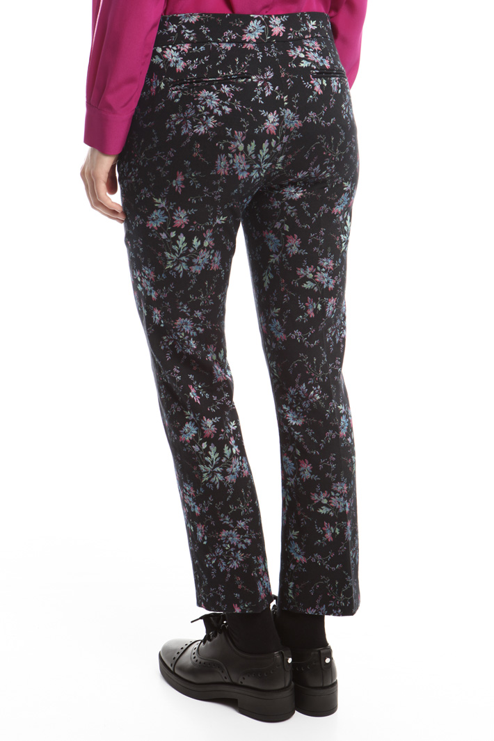 Pantalone in jacquard stretch Fashion Market Pantalone in jacquard stretch Fashion Market