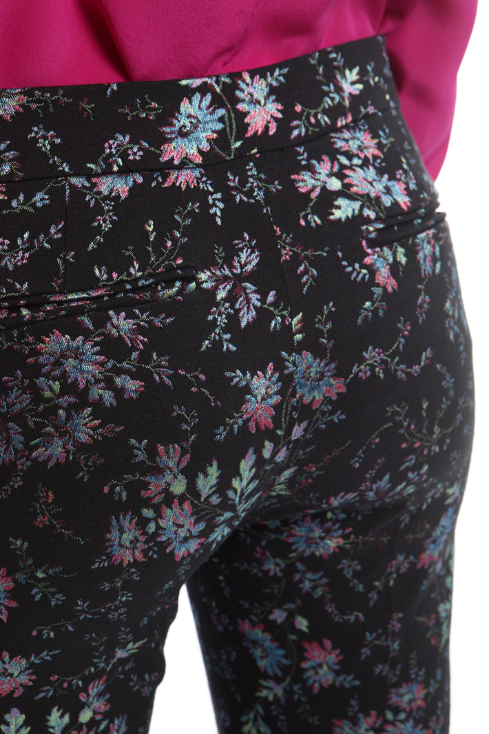 Pantalone in jacquard stretch Fashion Market Pantalone in jacquard stretch Fashion Market