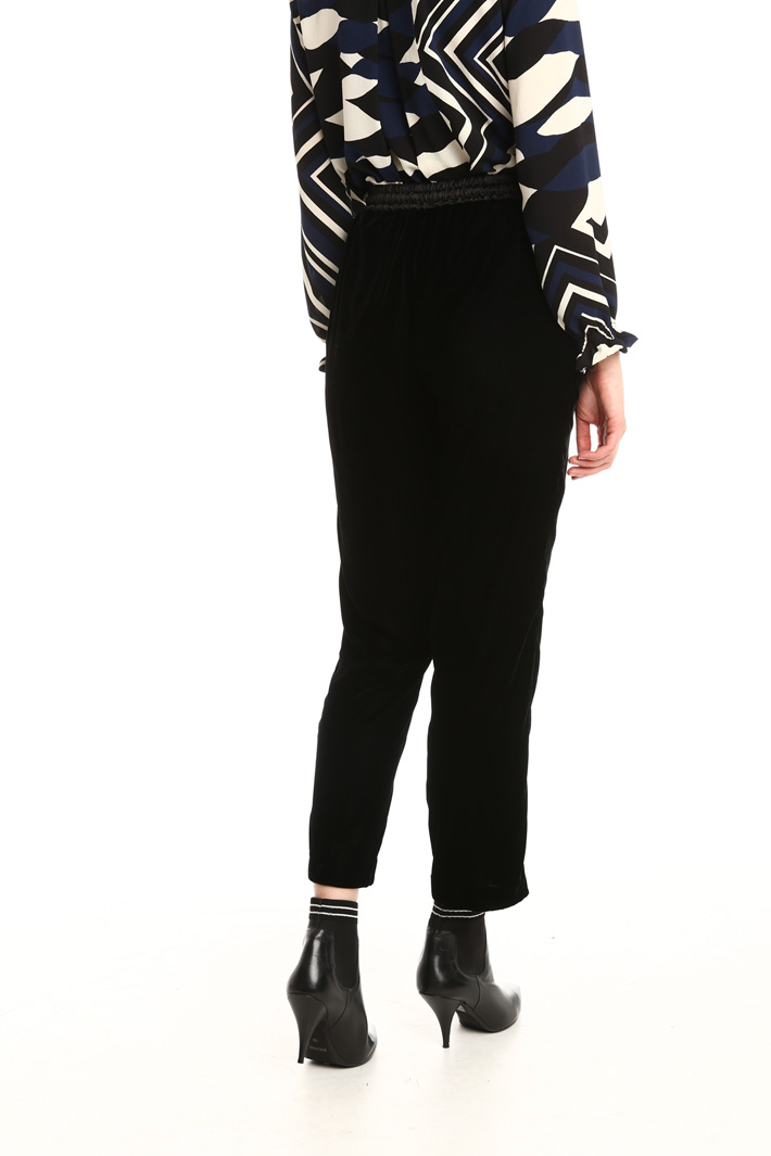 Pantalone jogging in velluto Fashion Market Pantalone jogging in velluto Fashion Market