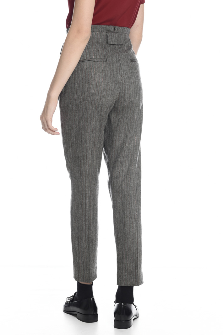Pantalone in tinto filo lurex Fashion Market Pantalone in tinto filo lurex Fashion Market